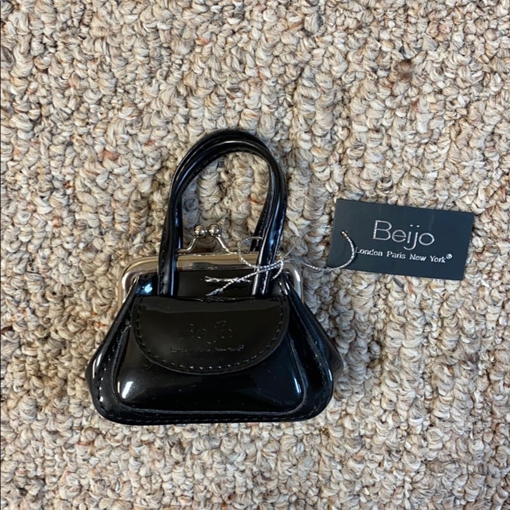 Beijo Black Coin Purse